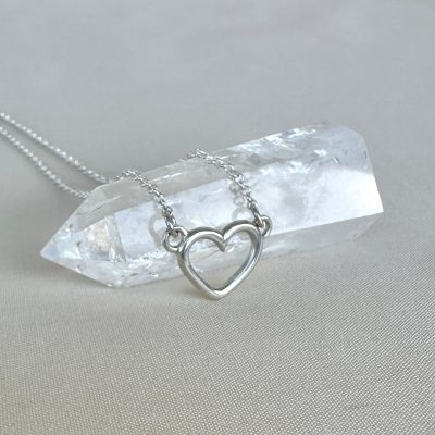 collar corazón central collar corazón central